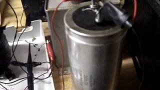 Bedini-Ainslie Hybrid - self oscillating inductive heating circuit