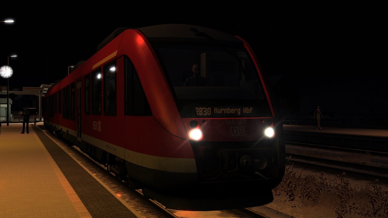 Train Simulator Classic/ Pegnitztalbahn/ RB30 nach Nürnberg Hbf (BR 648)/ Jneco/ DE/ PC