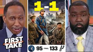 Download lagu FIRST TAKE | You were WRONG about Spurs! - Stephen A. mocks Perkins after Wemby crush Wolves 133-95