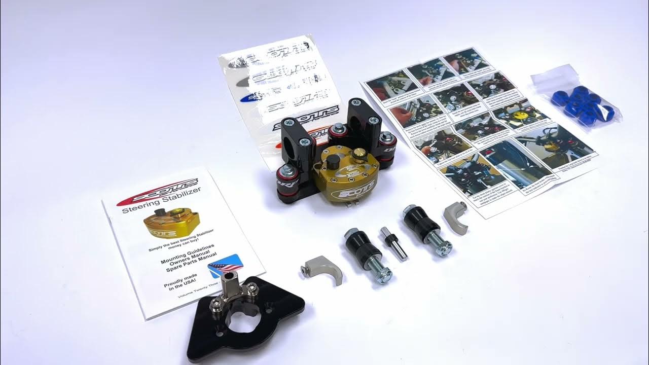 Scott’s Performance Steering Damper Stabilizer Kit for Husqvarna 701