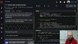 CodeWars: Rail Fence Cipher Refactoring