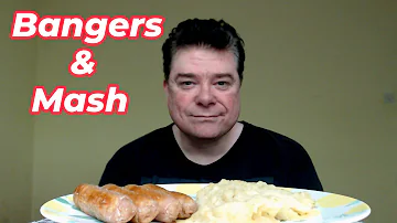 ASMR - Eating Bangers & Mash For Lunch