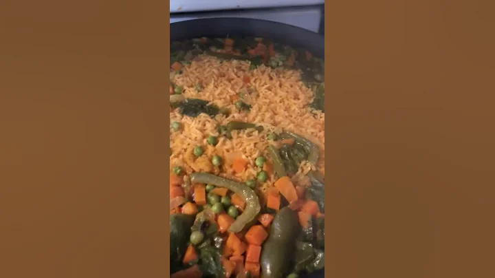 Making Mexican rice. Part 3
