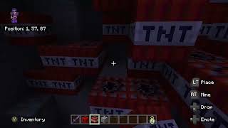 Exploding a Minecraft Cave with TNT