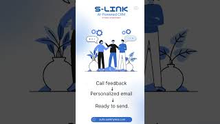 S-Link AI-Powered CRM  #slinkcrm #sankhyana #smartcrm #leadmanagement #business #aicrm #education