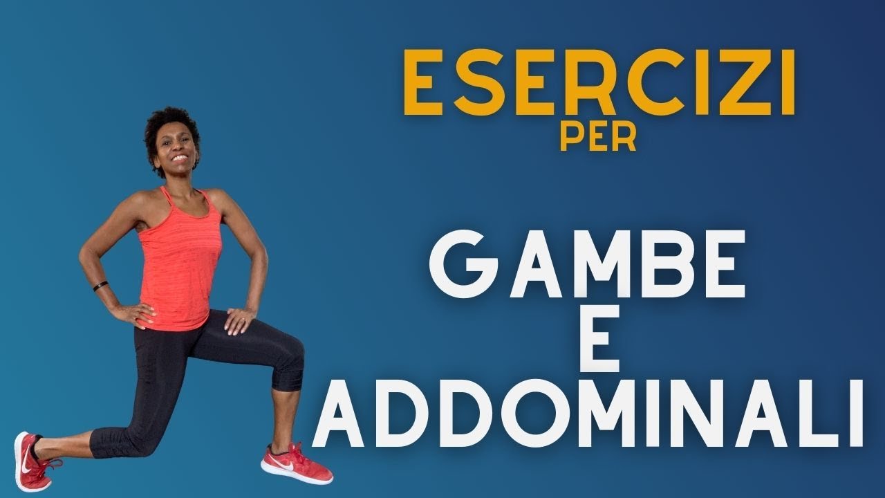 ESERCIZI PER TONIFICARE ADDOMINALI E GAMBE A CASA | ELA WORKOUT ...