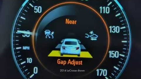 2015 Buick LaCrosse How To Turn On / Off Forward Collision Alert