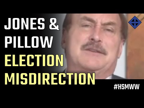 Mike 'Pillow' Lindell joins Alex Jones for a deluded MAGA failure election misdirection