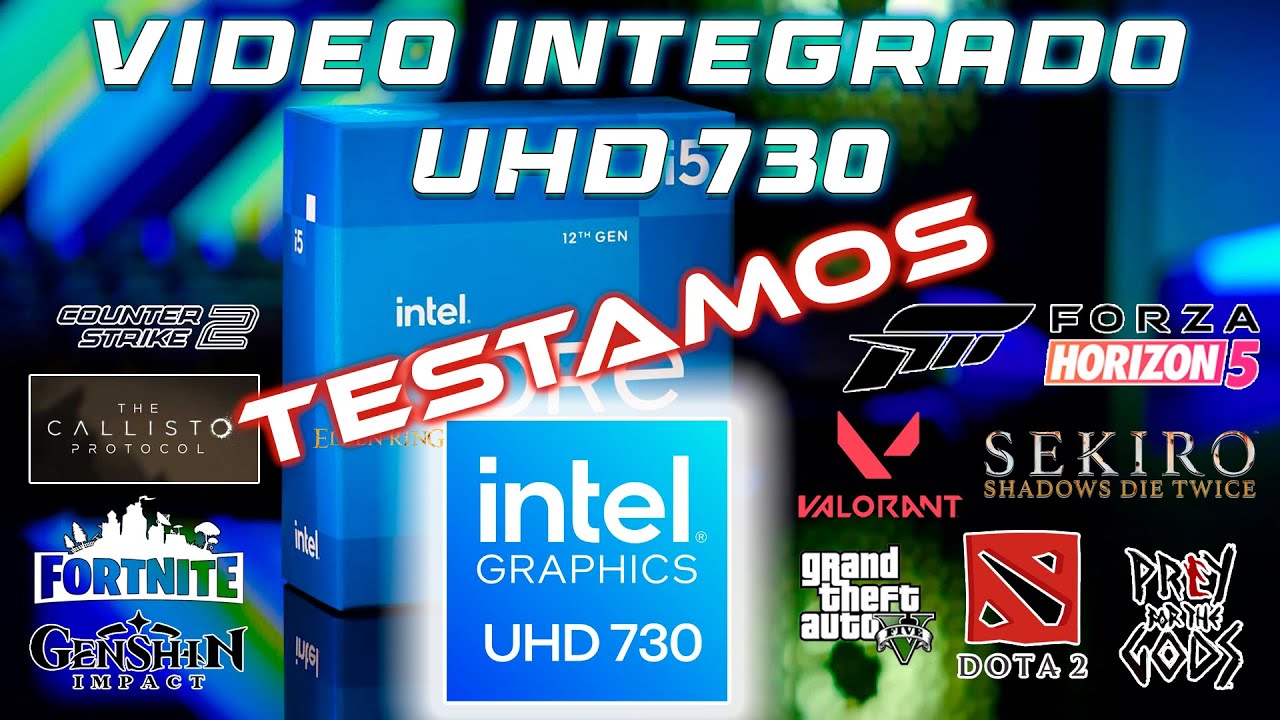 I5 12400 teste vários JOGOS sem PLACA DE VÍDEO - YouTube