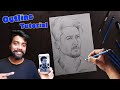 Drawing Tiger Shroff Step By Step Outline Tutorial 