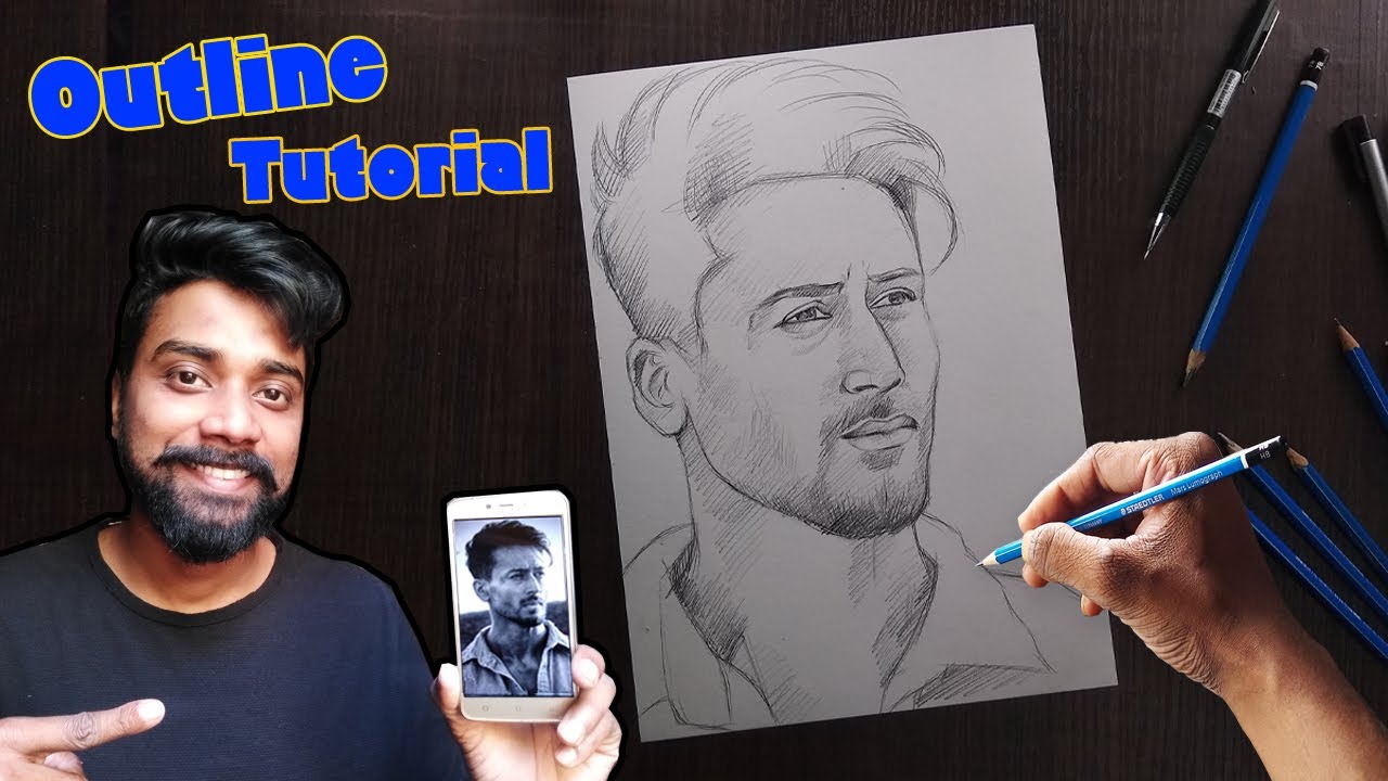 26 Best How to draw a sketch of tiger shroff for Learning