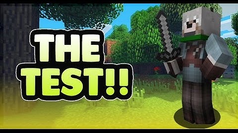 TUTORIAL|The Test #1 (Minecraft Roleplay)