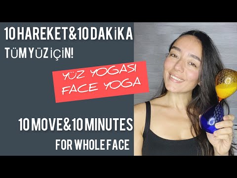 10 DAKİKADA ALIN, GÖZ ÇEVRESİ, YANAK, DUDAK ÇEVRESİ, GIDI, TÜM YÜZ!! 10 MOVE 10 MINS ALL FACE!