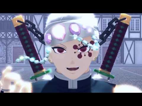 【鬼滅のMMD】絶対音感組でカトラリー【宇随天元・我妻善逸】