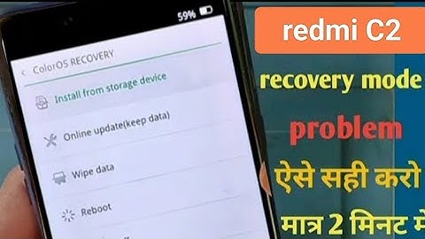 Realme C2 recovery mode problem solution