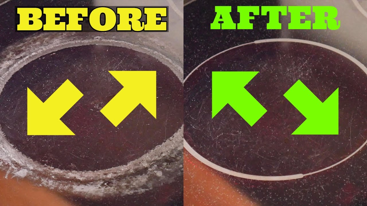 How To Clean Burnt Stove Top - Glass Or Ceramic - This Really Works!