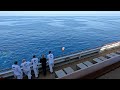 unidentified object that appeared on the sea during the Costa Serena's all-time voyage (D5, Cruise2)