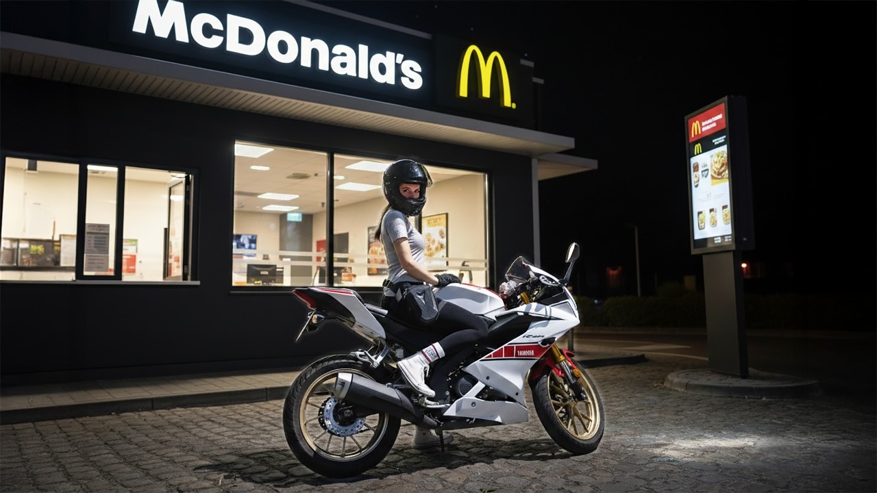 Social Anxiety vs. McDonald’s Drive-Thru (On a Motorcycle)