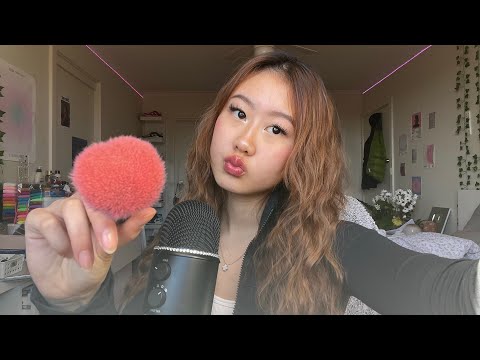 ASMR FAST AND AGGRESSIVE MAKEUP APPLICATION