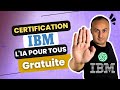 Certification IA IBM : Votre ticket gratuit vers l'expertise en IA