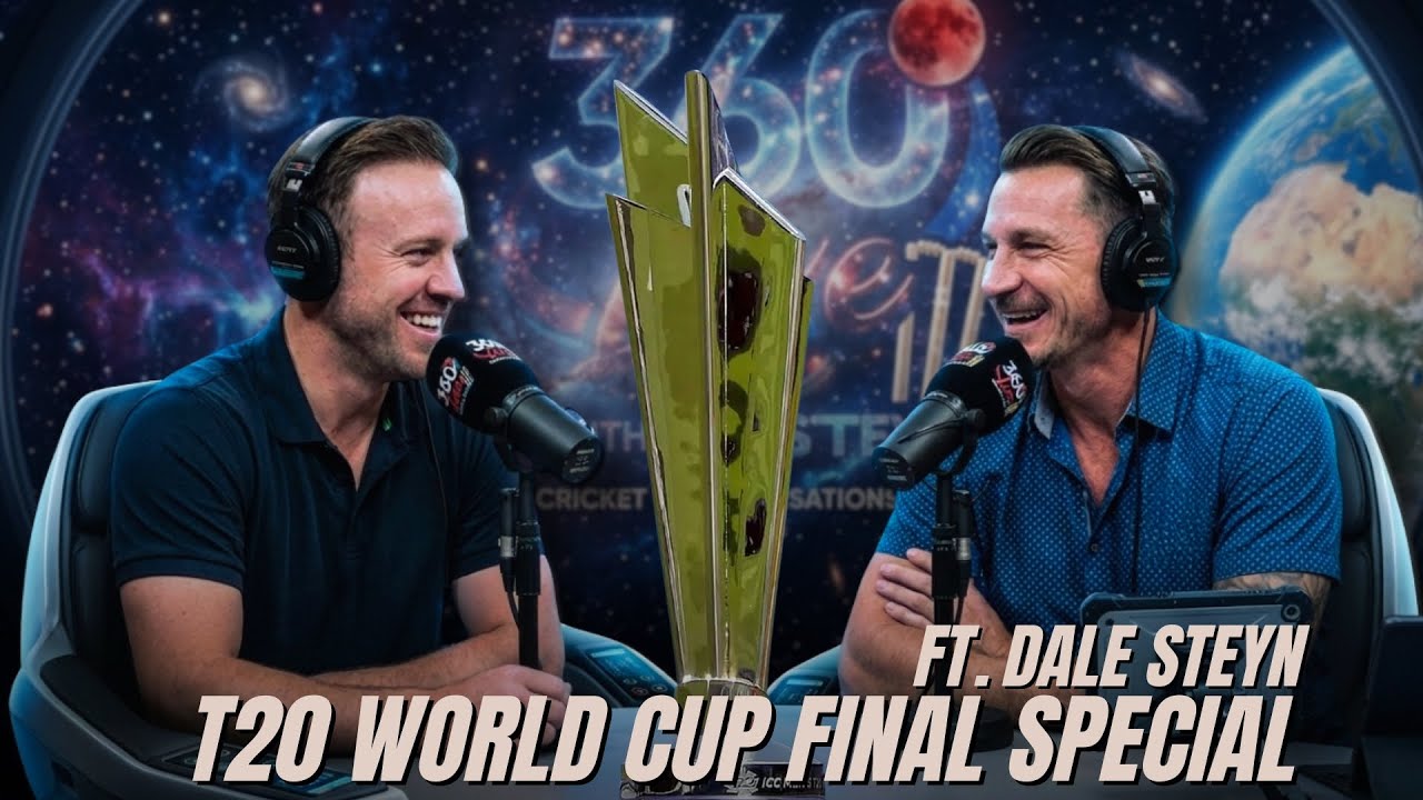 Who Will Lift The #T20WC2026 Trophy? 🏆🛸 #360LIVE ft. Dale Steyn
