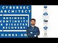 Microsoft Business Continuity & Disaster Recovery in Cybersecurity Hands on