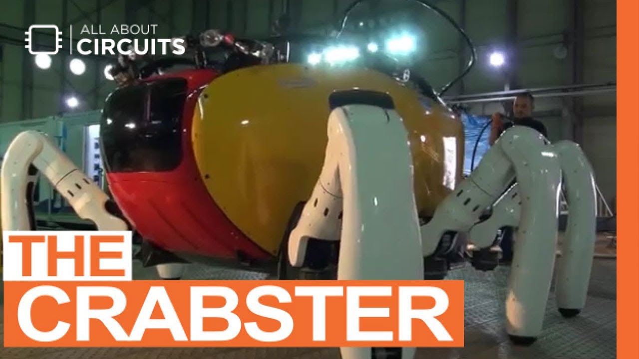 The Crabster - A Giant Robotic Crab that can do Specific Task - YouTube