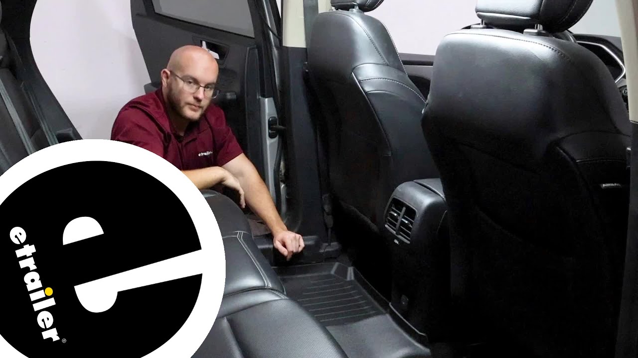 etrailer WeatherTech 2nd Row Rear Floor Mat Review 2020 Ford Escape