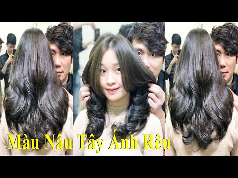 Màu Nâu Tây Ánh Rêu - Nhuộm Màu Nâu Tây Ánh Rêu | Kevin Huy | zalo: 0981.531.569