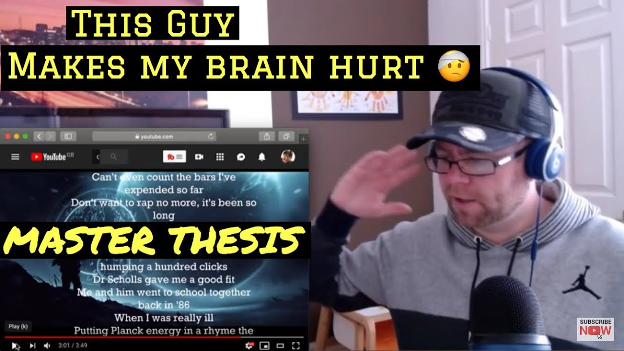 Canibus -  Master Thesis Lyrics [HQ] Reaction