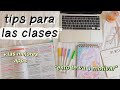 TIPS DE ORGANIZACIÓN Y ESTUDIO PARA LAS CLASES *cómo dejar de procrastinar* + apps!