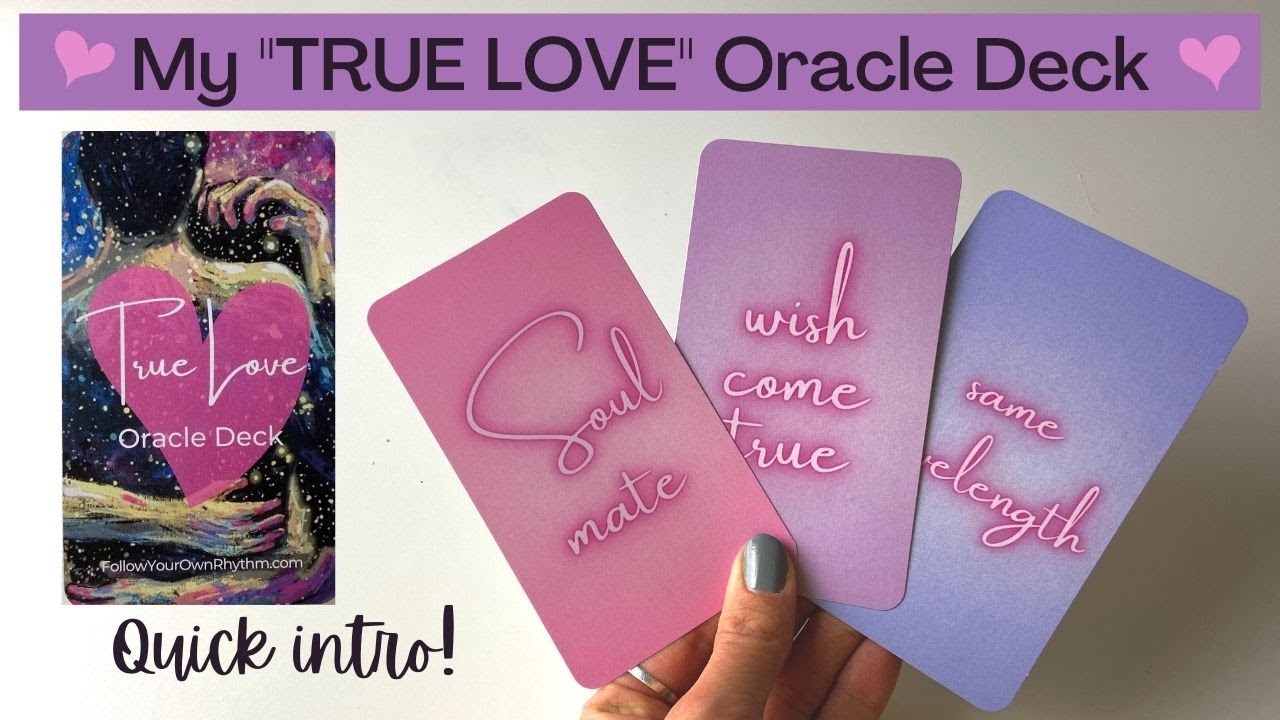 Oracle Deck, Love Messages No Communication, New Oracle Card Deck