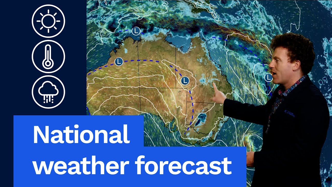 National Weather Forecast: Fine summer day for most of Australia - YouTube