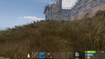 Rust Clan Exploiting Rock base glitch