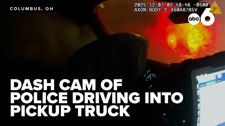 Body/Dash camera video released showing officer crashing into pickup truck while responding to call