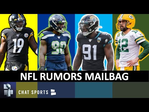 NFL Rumors Mailbag: JuJu Smith Schuster Trade? Yannick Ngakoue? Jadeveon Clowney? Aaron Rodgers?