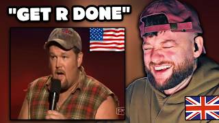 Brits First Time Reacting To Larry The Cable Guy...