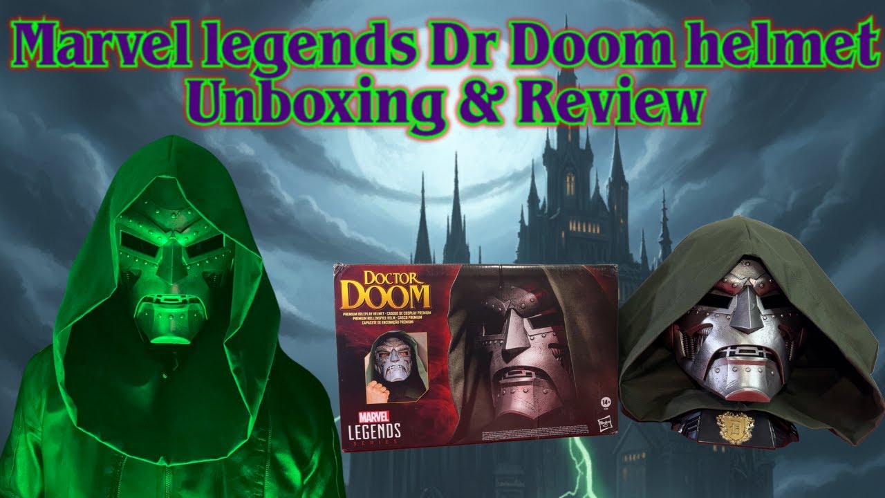 Marvel Legends Roleplay Replica Doctor Doom Helmet | தமிழ்