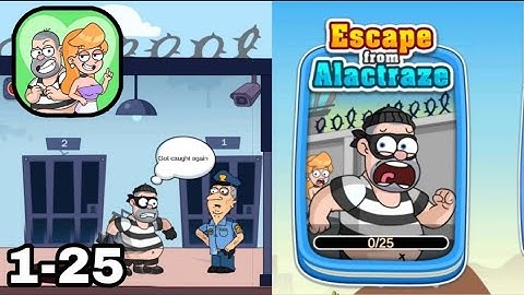 Jail Breaker 2: Sneak Out (Level 1-25) All Levels Escape from Alactraze Android Gameplay Walkthrough