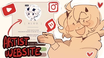 How to make an artist website