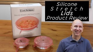 Silicone Stretch Lids Food Covers by EcoLifeMate | Kitchen Product Review Episode 18