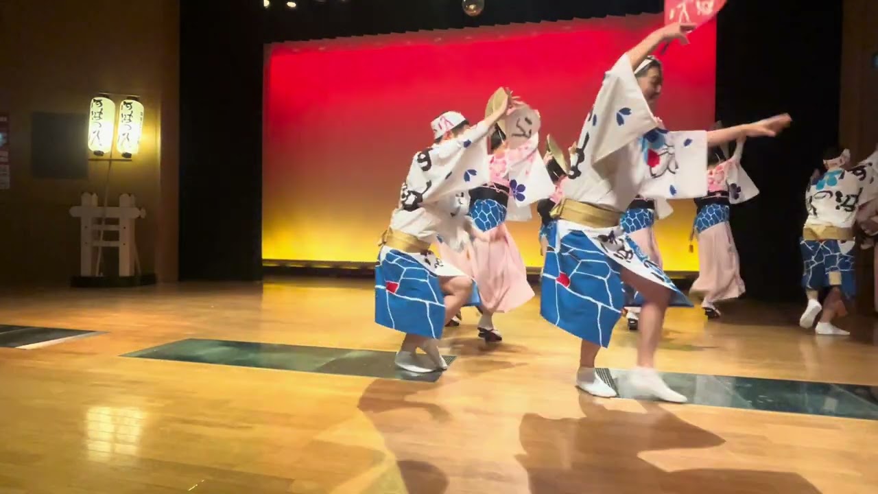 阿波の風】阿波おどり会館2024.4.25(3) - YouTube