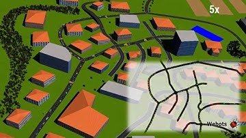 Webots interface with SUMO
