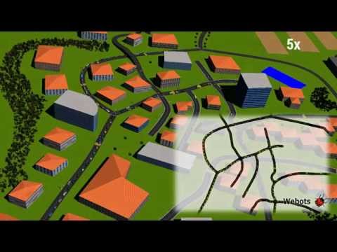 Webots interface with SUMO