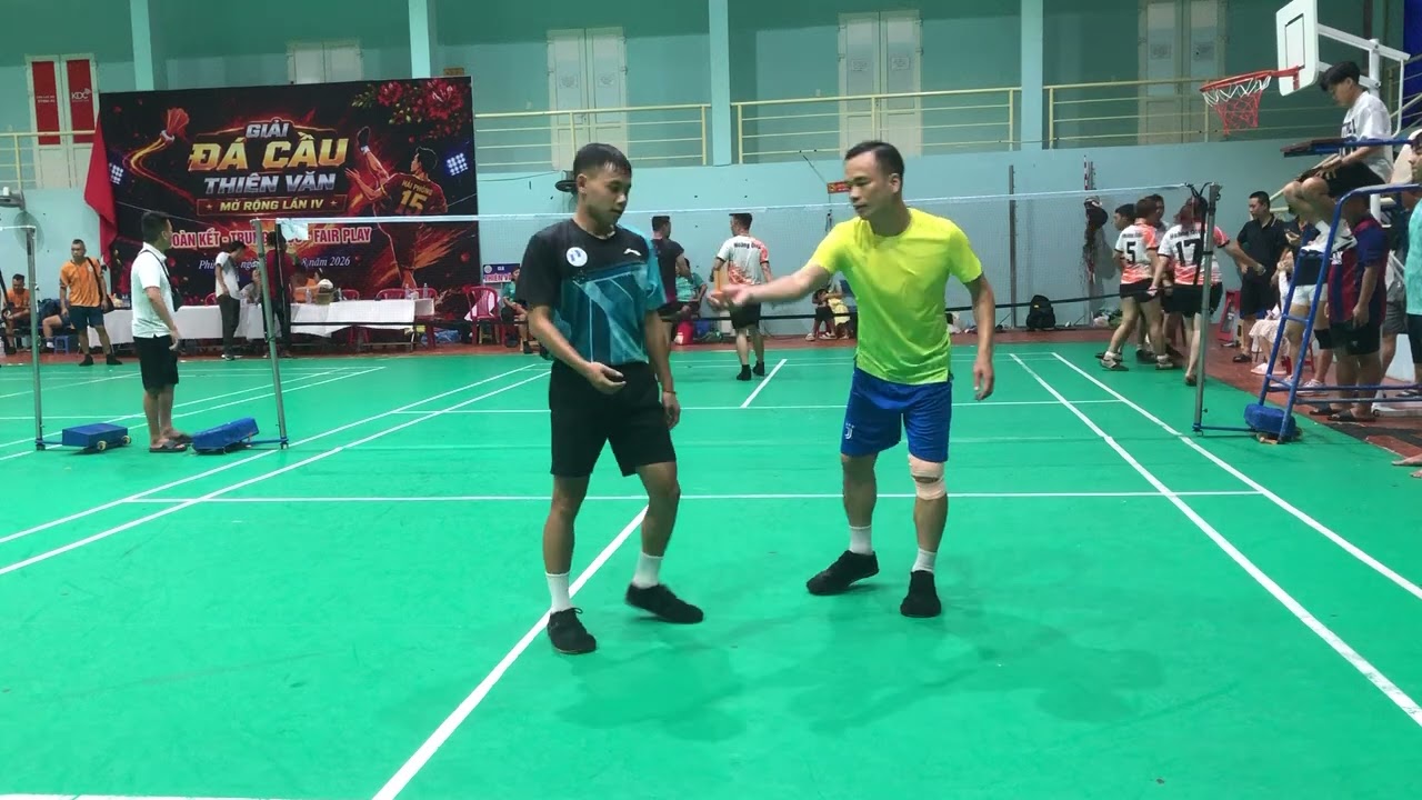 Bán kết đôi nam | Hoàng Diệu vs Trung Yên | Giải đá cầu Thiên Văn 2026