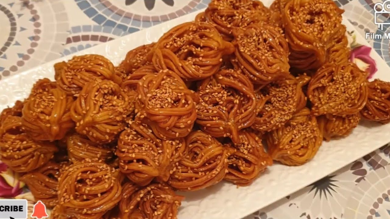 معسلات رمضانية: طريقة ناجحة و اقتصادية لتحضير البشنيخة مع تبسيط المراحل كتجي هشيشة و من ألذ ما يكون 