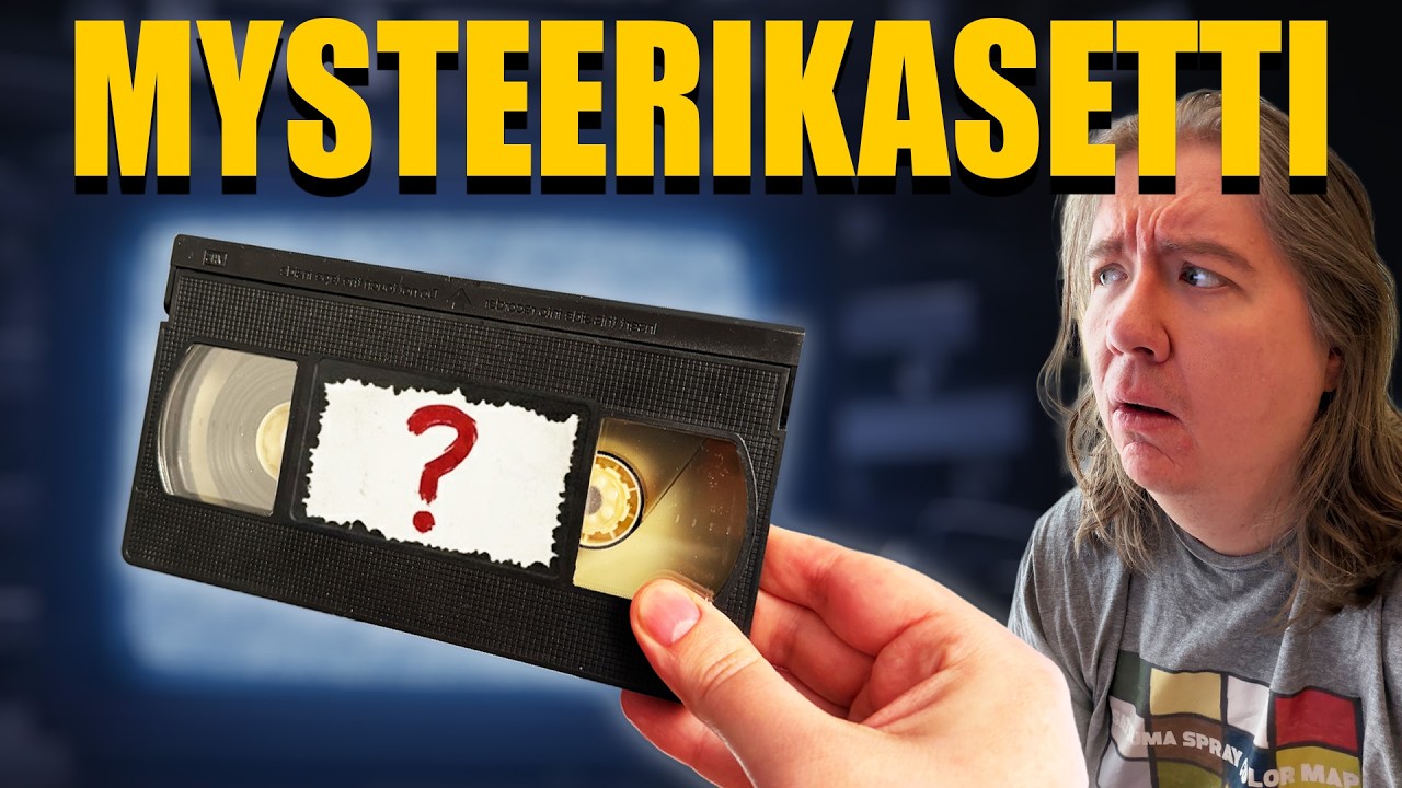 Ette ikinä arvaa mitä MYSTEERI VHS:ltä löytyi?!? 📼