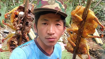 Ep51...yos hav zoov nyas npua teb tua nquab noj txiv vaj khaum (shooting birds, eating a lot)