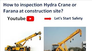How to inspect Hydra at a construction site. #construction #safety #hydra #YouTube #inspection.
