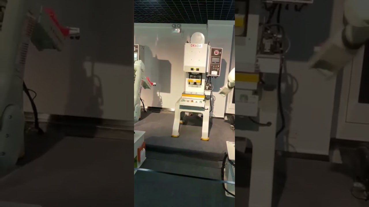 CASE 11: Stamping matching with manipulator to be fully automatic production line.